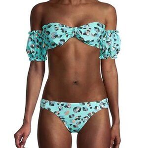 NWT BCBGeneration bandeau bikini top & bottom set, M